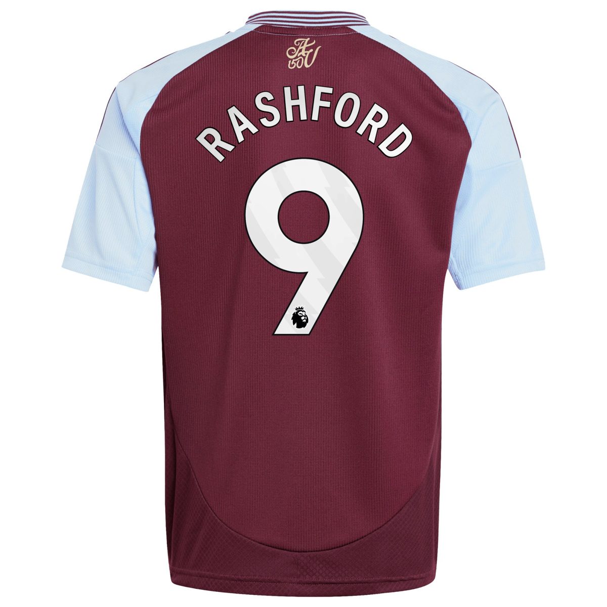 aston villa adidas home shirt 2024-25 – kids with rashford 9 printing Collection - Official Aston Villa Shirts & Jerseys