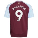 aston villa adidas home shirt 2024-25 – kids with rashford 9 printing Collection - Official Aston Villa Shirts & Jerseys