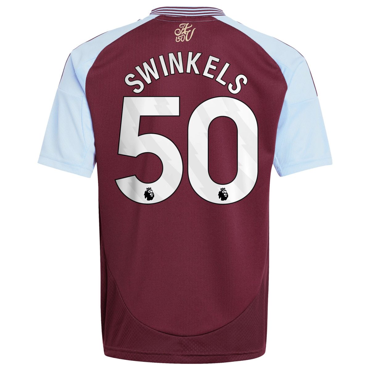 aston villa adidas home shirt 2024-25 – kids with swinkels 50 printing Collection - Official Aston Villa Shirts & Jerseys