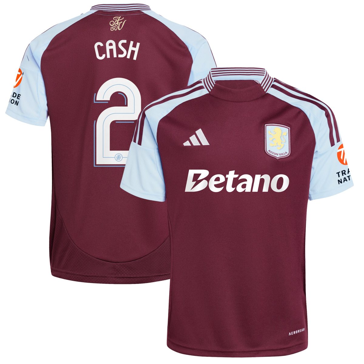 aston villa adidas home shirt 2024-25 with cash 2 cup printing Collection - Official Aston Villa Shirts & Jerseys