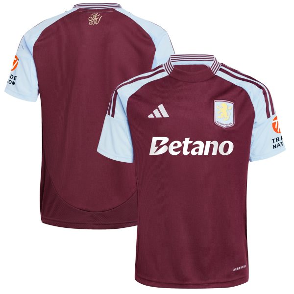 aston villa adidas home shirt 2024-25 with custom printing Collection - Official Aston Villa Shirts & Jerseys