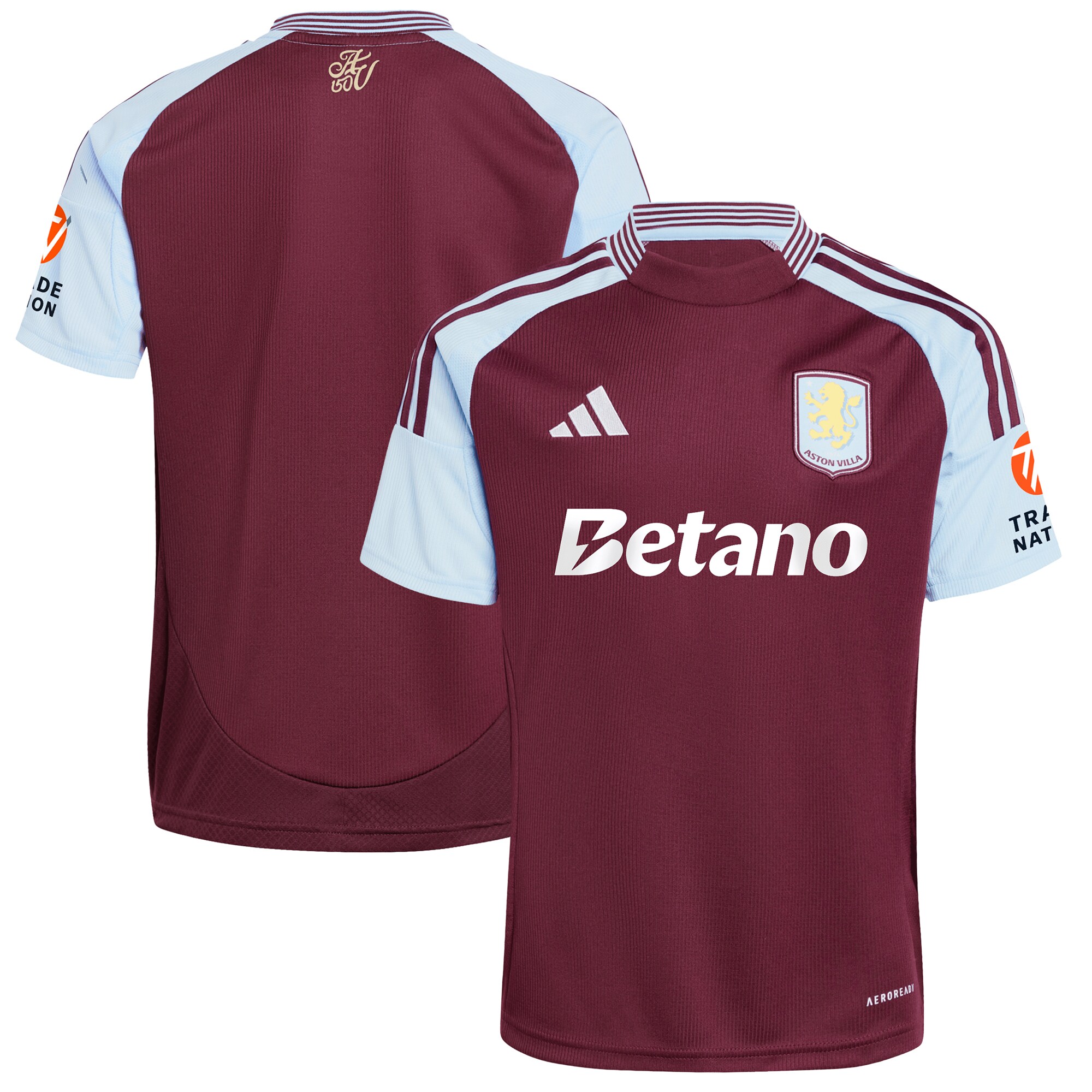 aston villa adidas home shirt 2024-25 with custom printing Collection - Official Aston Villa Shirts & Jerseys