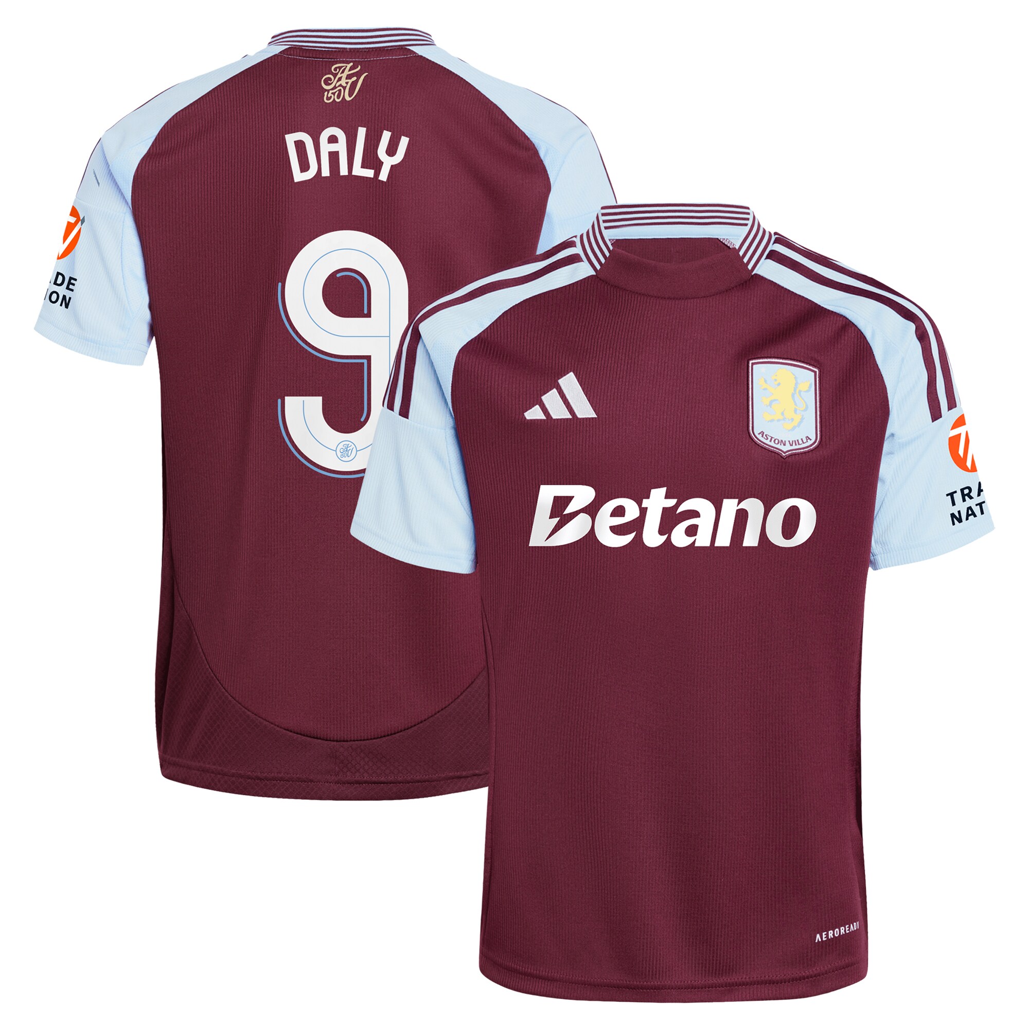 aston villa adidas home shirt 2024-25 with daly 9 cup printing Collection - Official Aston Villa Shirts & Jerseys