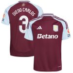 aston villa adidas home shirt 2024-25 with diego carlos 3 cup printing Collection - Official Aston Villa Shirts & Jerseys