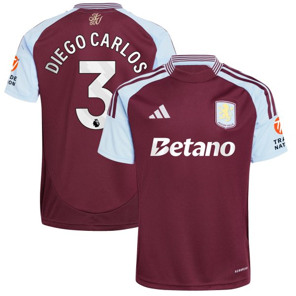 aston villa adidas home shirt 2024-25 with diego carlos 3 printing Collection - Official Aston Villa Shirts & Jerseys