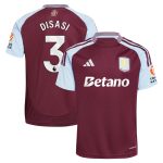 aston villa adidas home shirt 2024-25 with disasi 3 printing Collection - Official Aston Villa Shirts & Jerseys