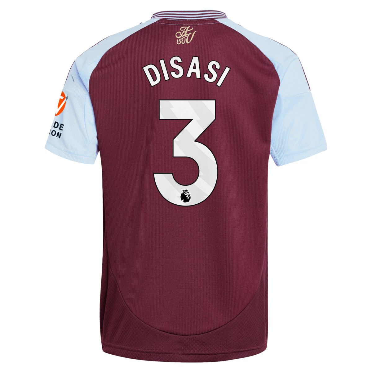 aston villa adidas home shirt 2024-25 with disasi 3 printing Collection - Official Aston Villa Shirts & Jerseys
