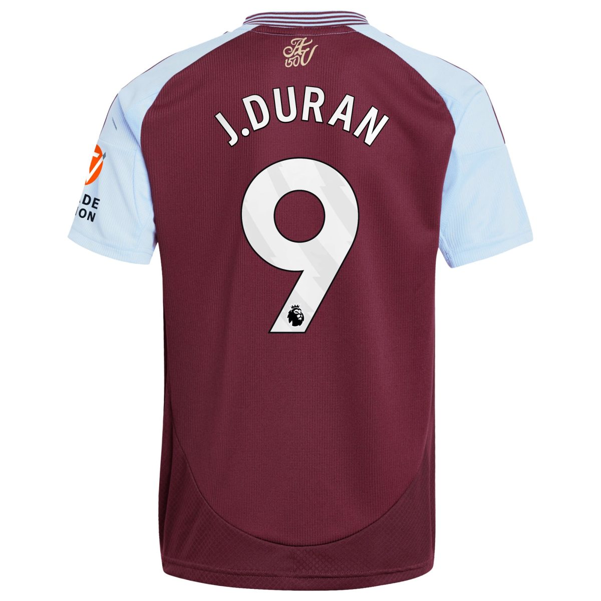 aston villa adidas home shirt 2024-25 with j.duran 9 printing Collection - Official Aston Villa Shirts & Jerseys