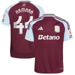 aston villa adidas home shirt 2024-25 with kamara 44 cup printing Collection - Official Aston Villa Shirts & Jerseys