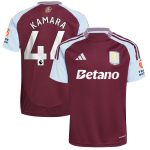 aston villa adidas home shirt 2024-25 with kamara 44 printing Collection - Official Aston Villa Shirts & Jerseys