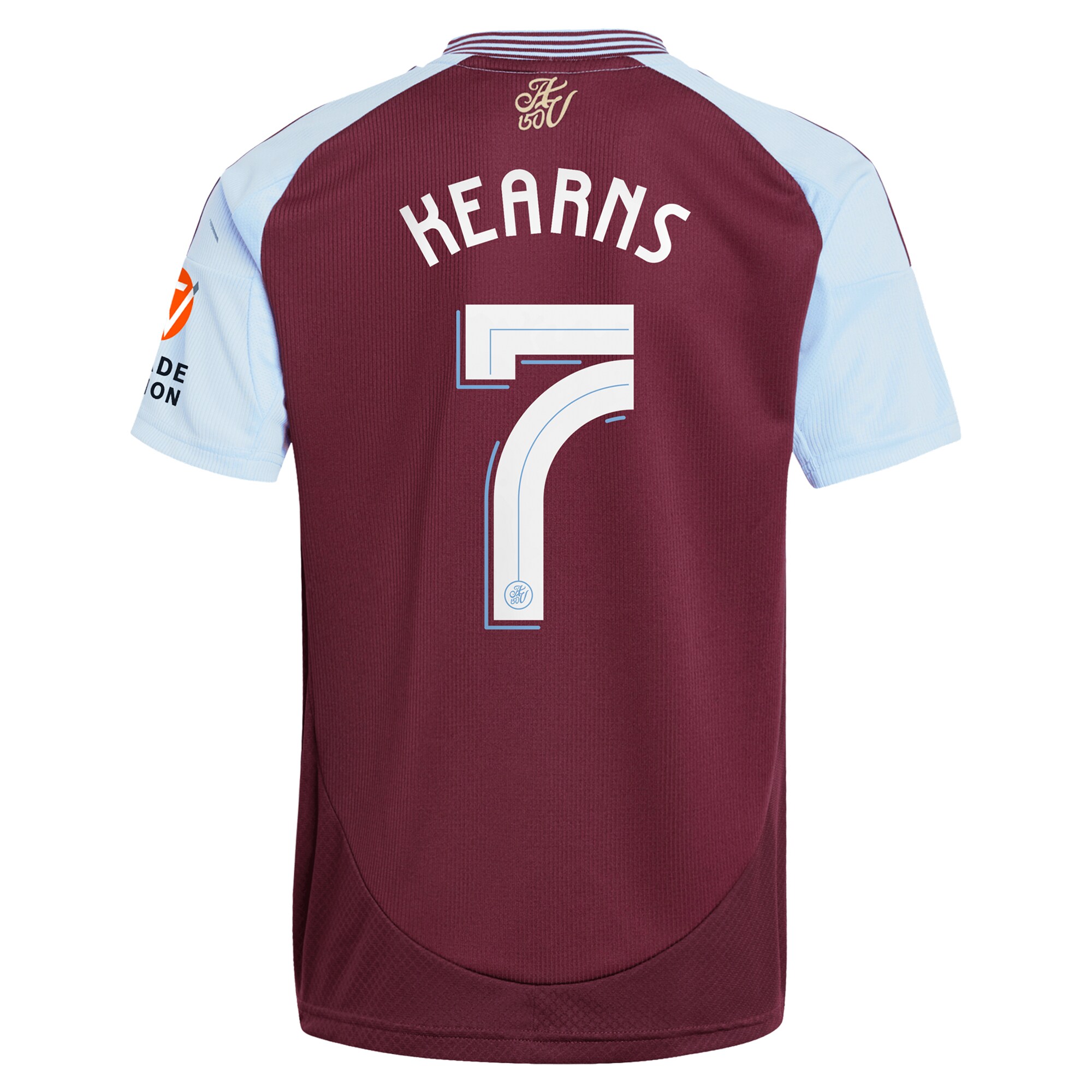 aston villa adidas home shirt 2024-25 with kearns 7 cup printing Collection - Official Aston Villa Shirts & Jerseys