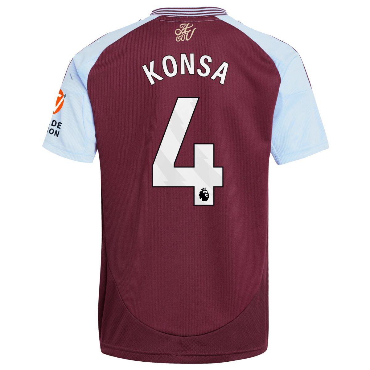 aston villa adidas home shirt 2024-25 with konsa 4 printing Collection - Official Aston Villa Shirts & Jerseys