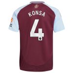aston villa adidas home shirt 2024-25 with konsa 4 printing Collection - Official Aston Villa Shirts & Jerseys