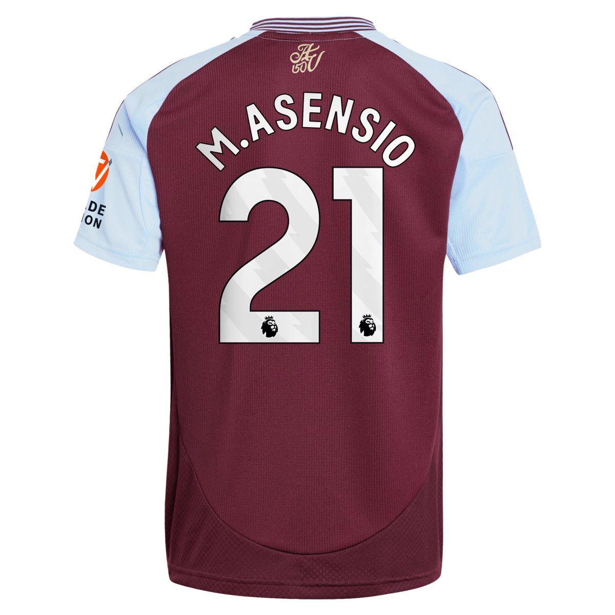 aston villa adidas home shirt 2024-25 with m.asensio 21 printing Collection - Official Aston Villa Shirts & Jerseys
