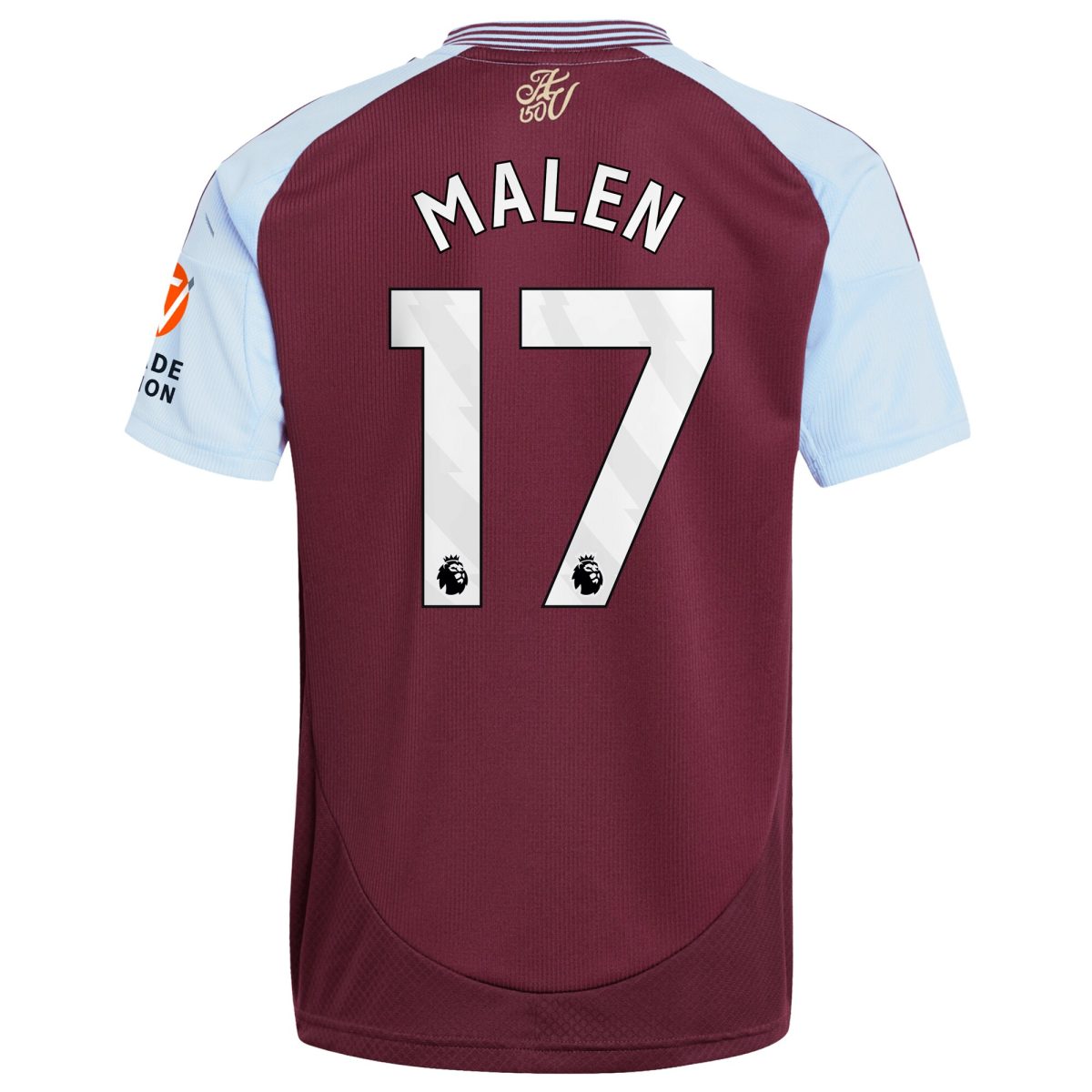 aston villa adidas home shirt 2024-25 with malen 17 printing Collection - Official Aston Villa Shirts & Jerseys