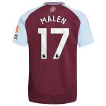 aston villa adidas home shirt 2024-25 with malen 17 printing Collection - Official Aston Villa Shirts & Jerseys
