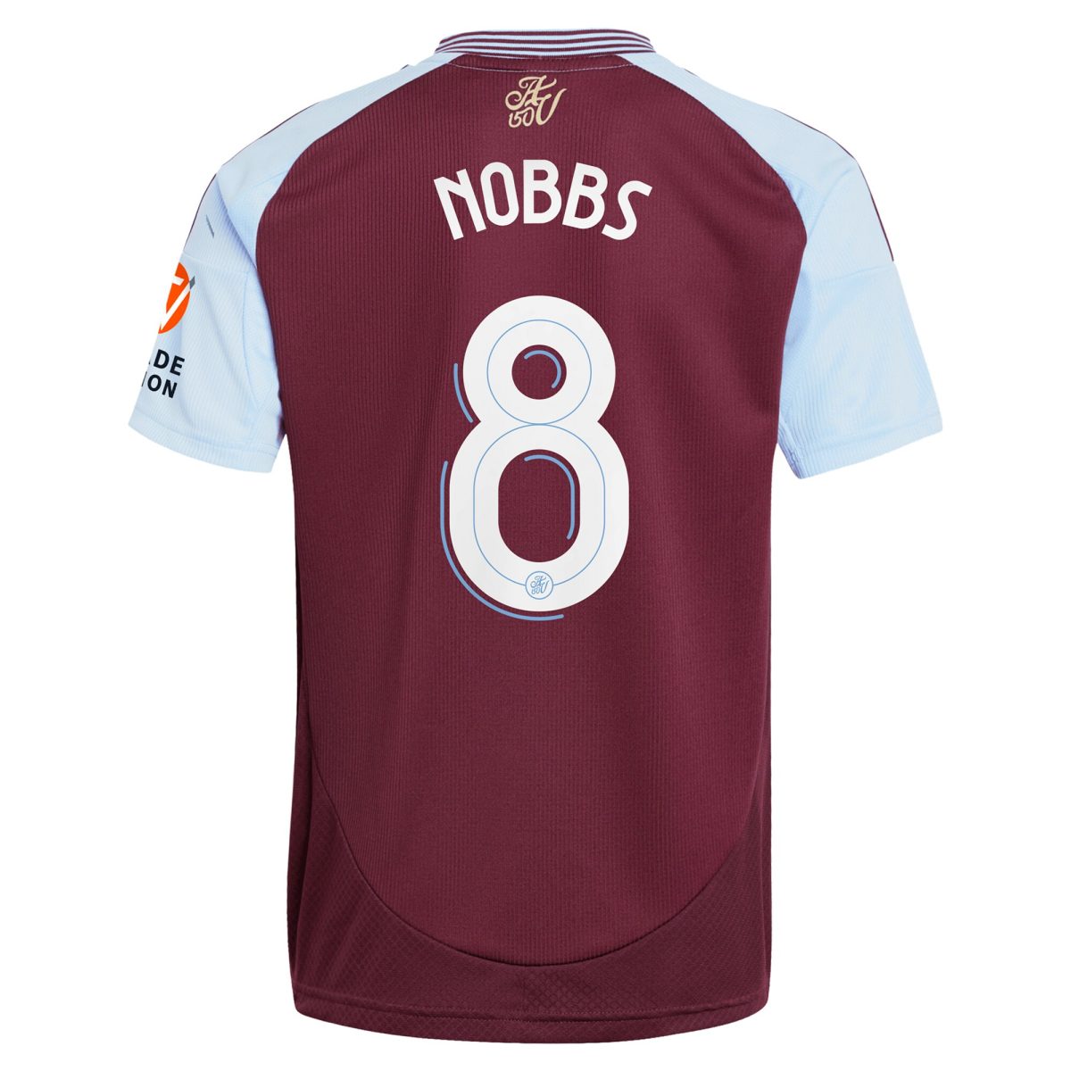 aston villa adidas home shirt 2024-25 with nobbs 8 cup printing Collection - Official Aston Villa Shirts & Jerseys
