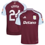 aston villa adidas home shirt 2024-25 with onana 24 cup printing Collection - Official Aston Villa Shirts & Jerseys