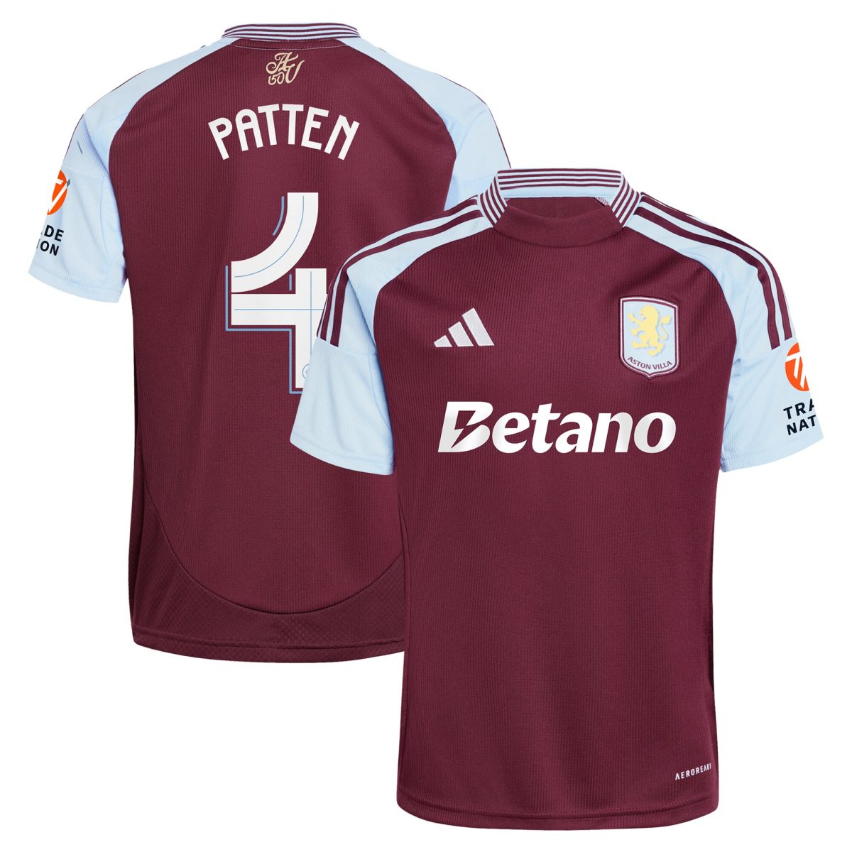 aston villa adidas home shirt 2024-25 with patten 4 cup printing Collection - Official Aston Villa Shirts & Jerseys