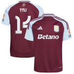 aston villa adidas home shirt 2024-25 with pau 14 cup printing Collection - Official Aston Villa Shirts & Jerseys