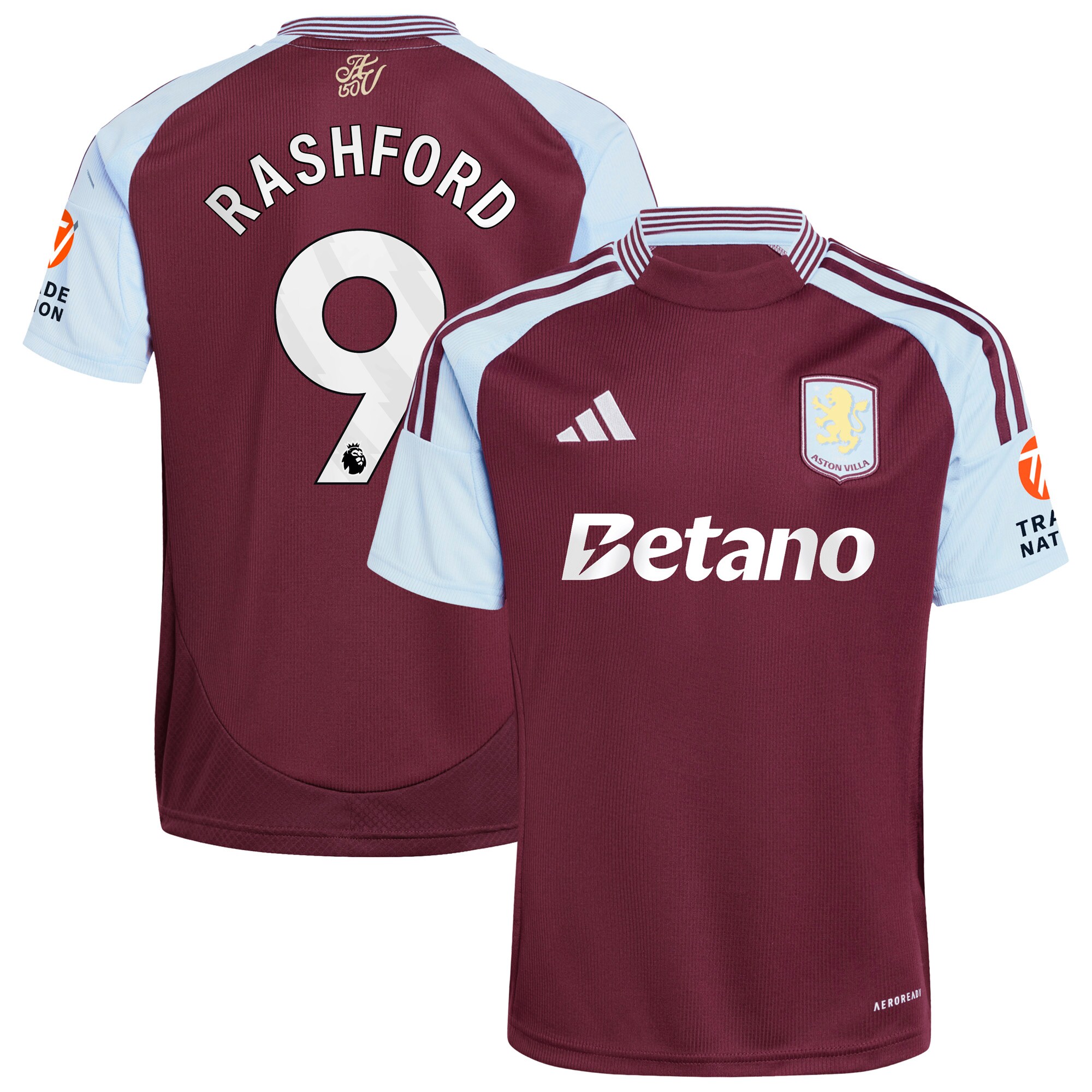 aston villa adidas home shirt 2024-25 with rashford 9 printing Collection - Official Aston Villa Shirts & Jerseys