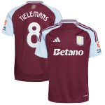aston villa adidas home shirt 2024-25 with tielemans 8 cup printing Collection - Official Aston Villa Shirts & Jerseys