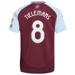 aston villa adidas home shirt 2024-25 with tielemans 8 cup printing Collection - Official Aston Villa Shirts & Jerseys