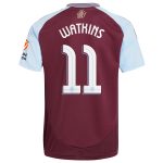 aston villa adidas home shirt 2024-25 with watkins 11 cup printing Collection - Official Aston Villa Shirts & Jerseys