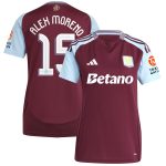 aston villa adidas home shirt 2024-25 – womens with alex moreno 15 cup printing Collection - Official Aston Villa Shirts & Jerseys