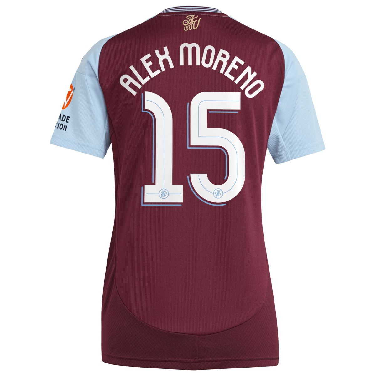 aston villa adidas home shirt 2024-25 – womens with alex moreno 15 cup printing Collection - Official Aston Villa Shirts & Jerseys