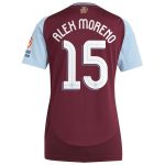 aston villa adidas home shirt 2024-25 – womens with alex moreno 15 cup printing Collection - Official Aston Villa Shirts & Jerseys