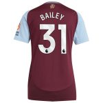 aston villa adidas home shirt 2024-25 – womens with bailey 31 printing Collection - Official Aston Villa Shirts & Jerseys