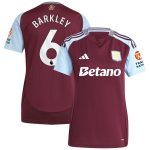 aston villa adidas home shirt 2024-25 – womens with barkley 6 printing Collection - Official Aston Villa Shirts & Jerseys