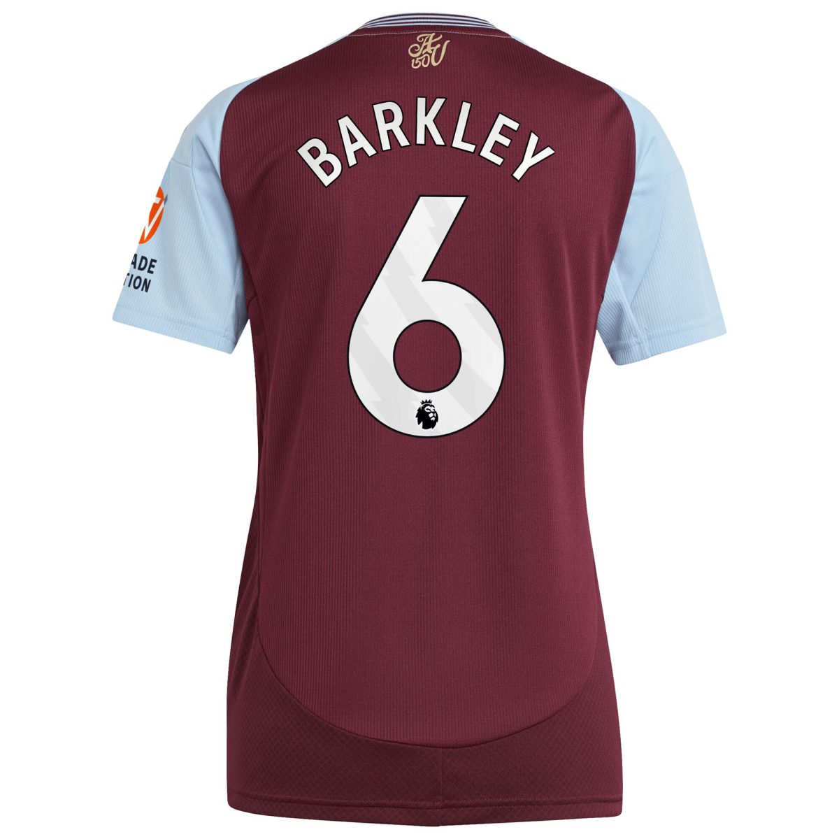 aston villa adidas home shirt 2024-25 – womens with barkley 6 printing Collection - Official Aston Villa Shirts & Jerseys