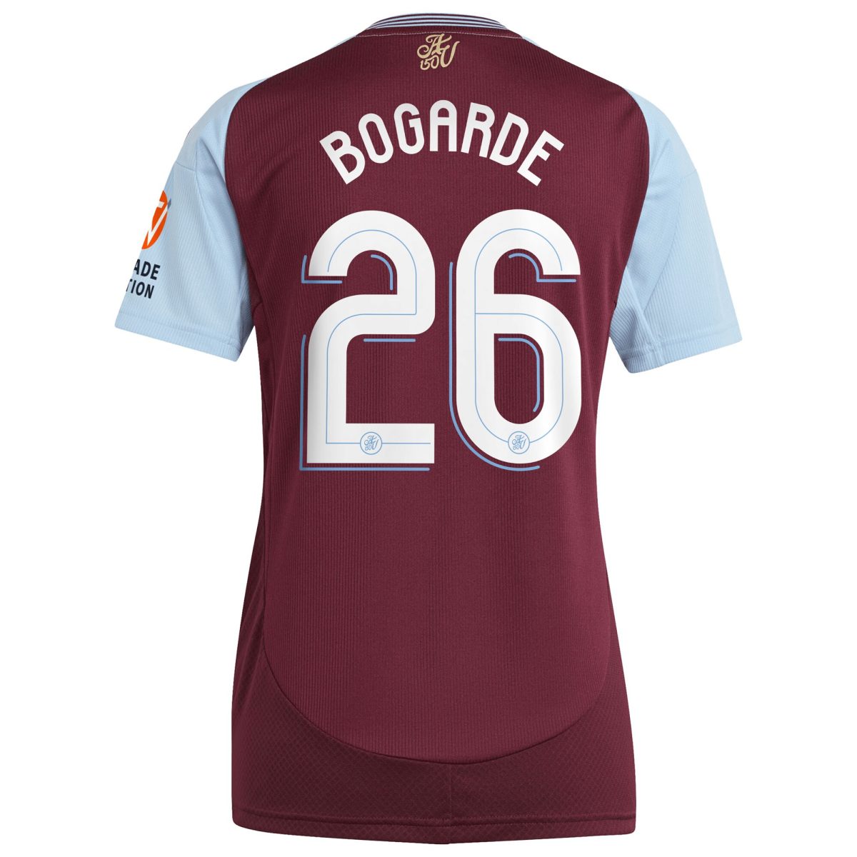 aston villa adidas home shirt 2024-25 – womens with bogarde 26 cup printing Collection - Official Aston Villa Shirts & Jerseys
