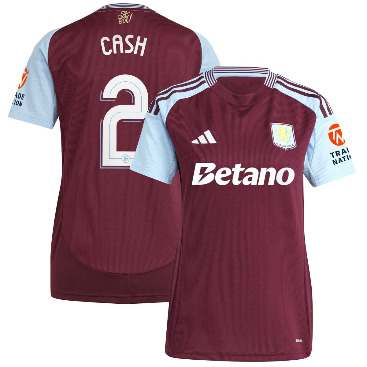 aston villa adidas home shirt 2024-25 – womens with cash 2 cup printing Collection - Official Aston Villa Shirts & Jerseys