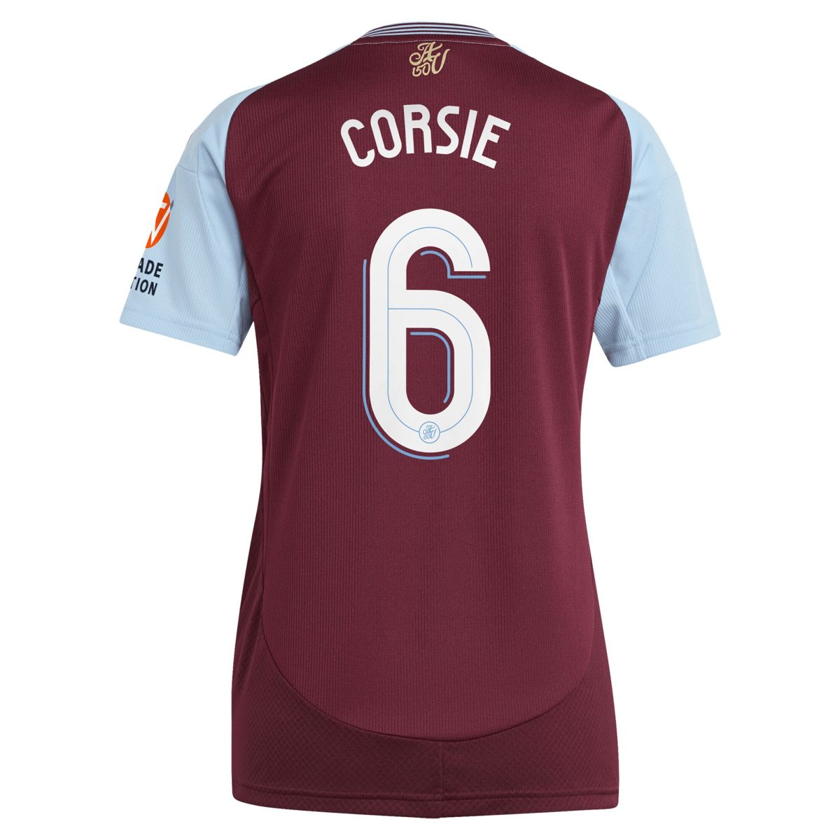 aston villa adidas home shirt 2024-25 – womens with corsie 6 cup printing Collection - Official Aston Villa Shirts & Jerseys