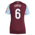 aston villa adidas home shirt 2024-25 – womens with corsie 6 cup printing Collection - Official Aston Villa Shirts & Jerseys