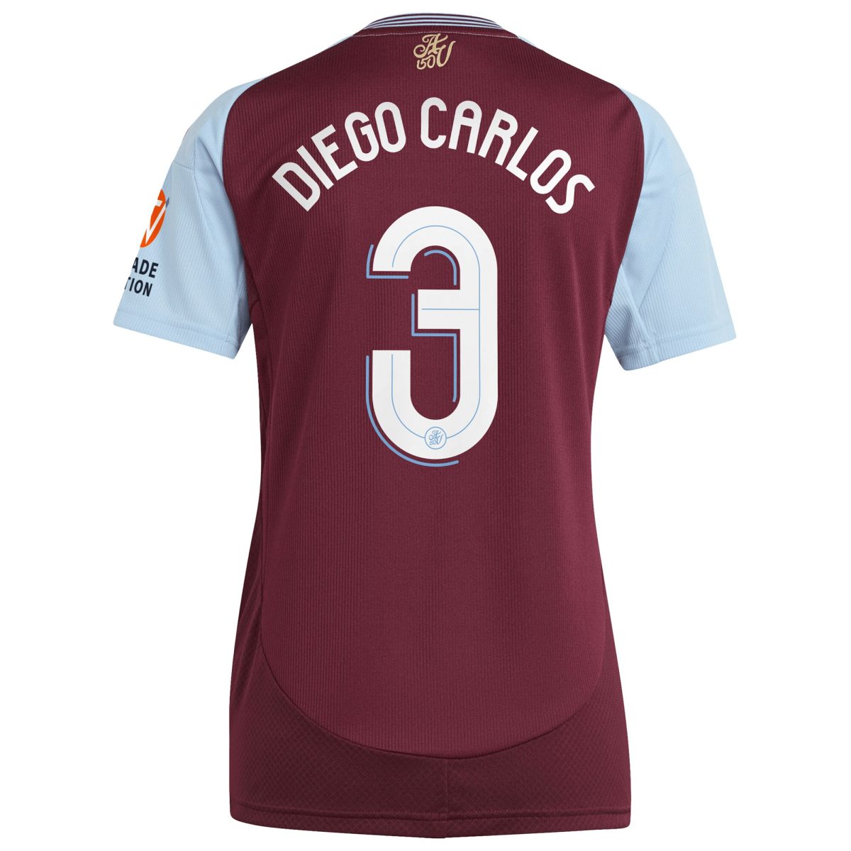 aston villa adidas home shirt 2024-25 – womens with diego carlos 3 cup printing Collection - Official Aston Villa Shirts & Jerseys