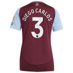 aston villa adidas home shirt 2024-25 – womens with diego carlos 3 printing Collection - Official Aston Villa Shirts & Jerseys
