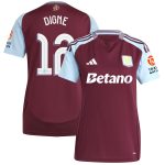 aston villa adidas home shirt 2024-25 – womens with digne 12 cup printing Collection - Official Aston Villa Shirts & Jerseys