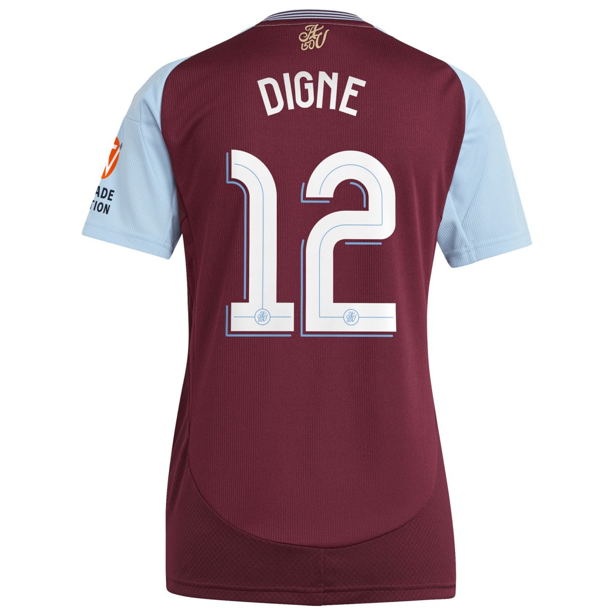 aston villa adidas home shirt 2024-25 – womens with digne 12 cup printing Collection - Official Aston Villa Shirts & Jerseys