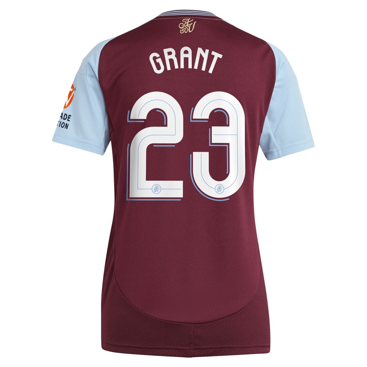 aston villa adidas home shirt 2024-25 – womens with grant 23 cup printing Collection - Official Aston Villa Shirts & Jerseys
