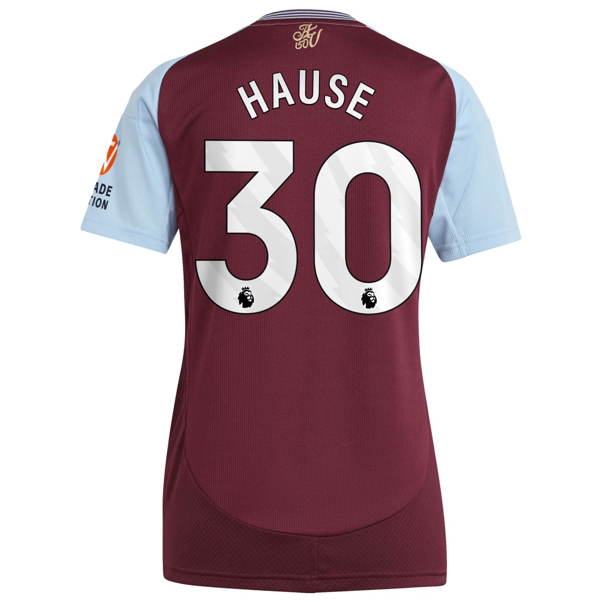 aston villa adidas home shirt 2024-25 – womens with hause 30 printing Collection - Official Aston Villa Shirts & Jerseys