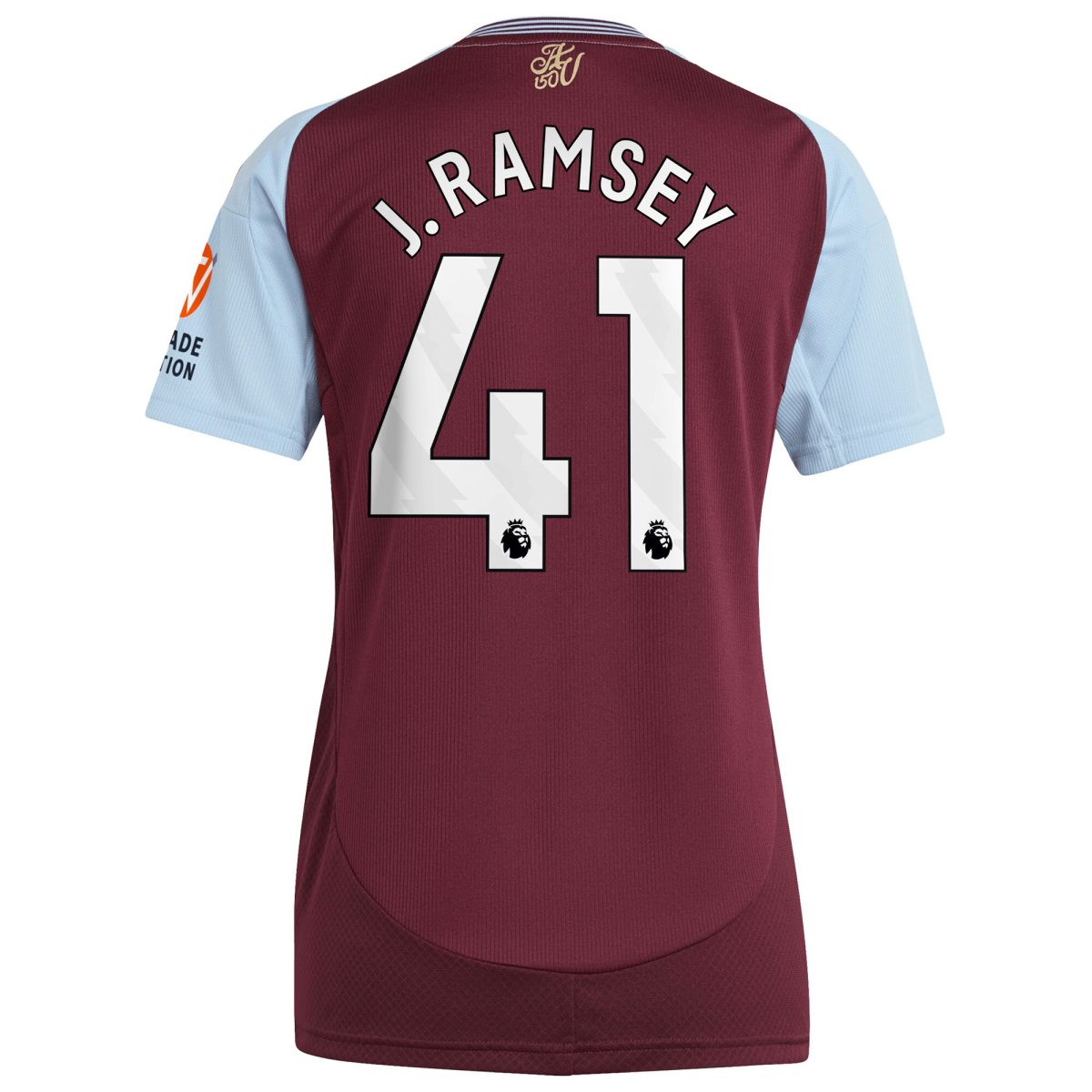 aston villa adidas home shirt 2024-25 – womens with j. ramsey 41 printing Collection - Official Aston Villa Shirts & Jerseys