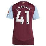 aston villa adidas home shirt 2024-25 – womens with j. ramsey 41 printing Collection - Official Aston Villa Shirts & Jerseys