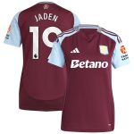 aston villa adidas home shirt 2024-25 – womens with jaden 19 printing Collection - Official Aston Villa Shirts & Jerseys