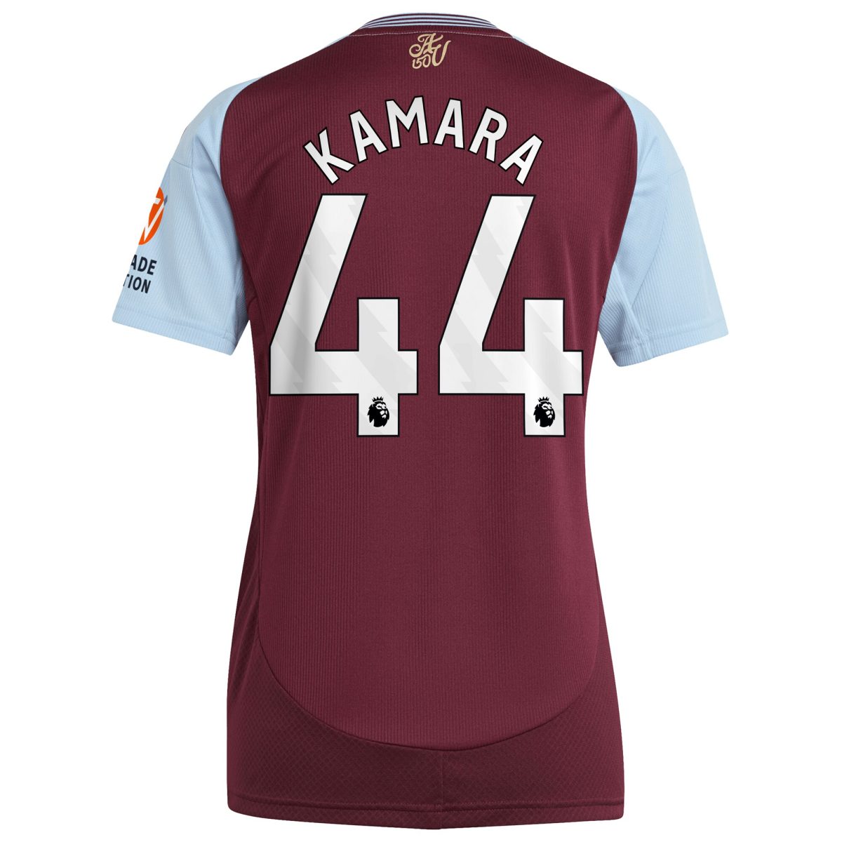 aston villa adidas home shirt 2024-25 – womens with kamara 44 printing Collection - Official Aston Villa Shirts & Jerseys