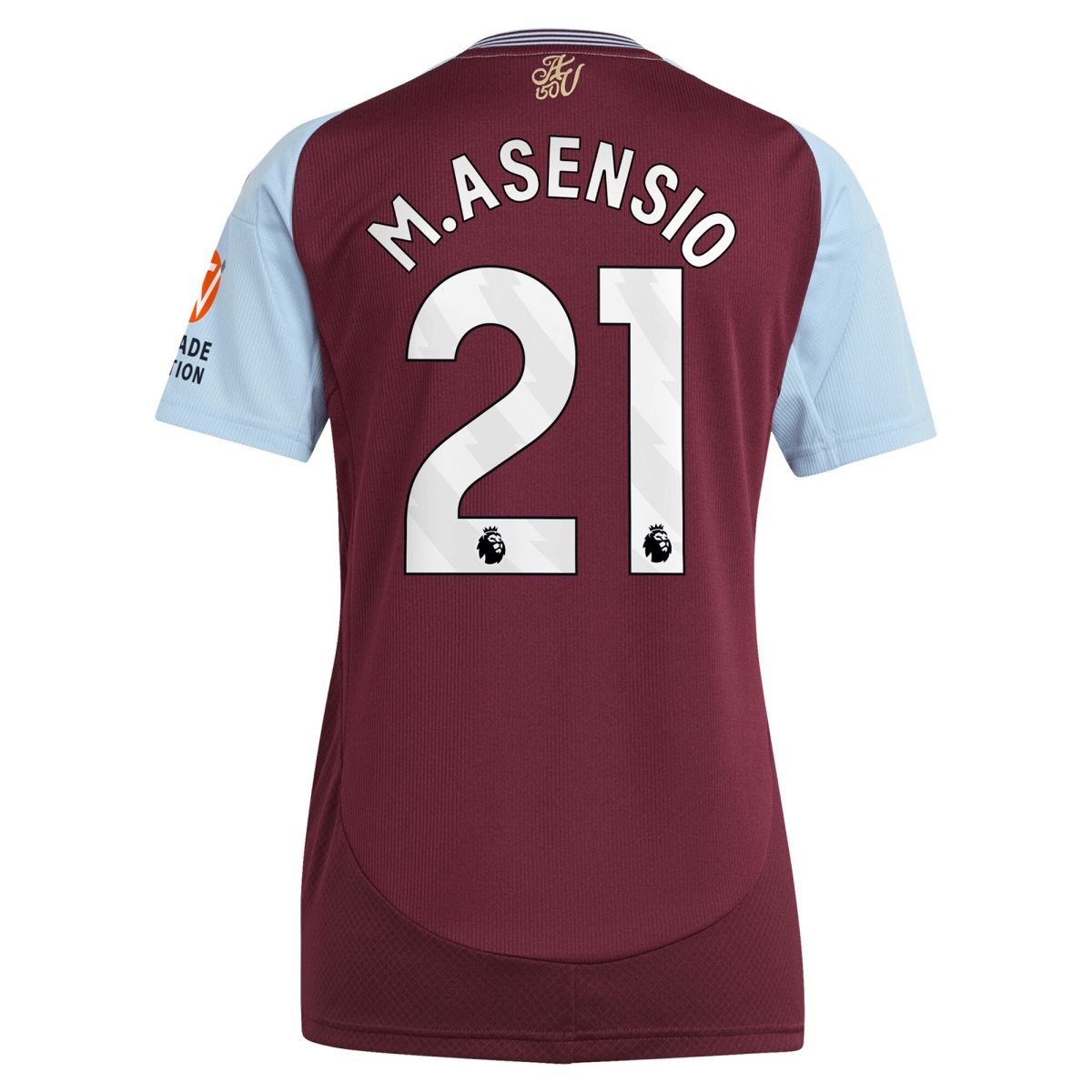 aston villa adidas home shirt 2024-25 – womens with m.asensio 21 printing Collection - Official Aston Villa Shirts & Jerseys