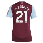 aston villa adidas home shirt 2024-25 – womens with m.asensio 21 printing Collection - Official Aston Villa Shirts & Jerseys
